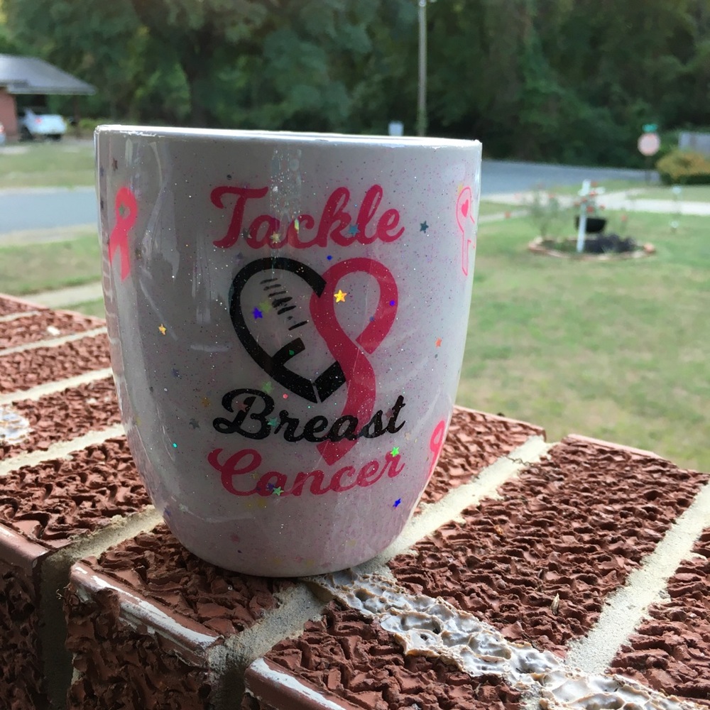 Customized Breast cancer awareness mug
